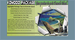 Desktop Screenshot of komodopackage.com